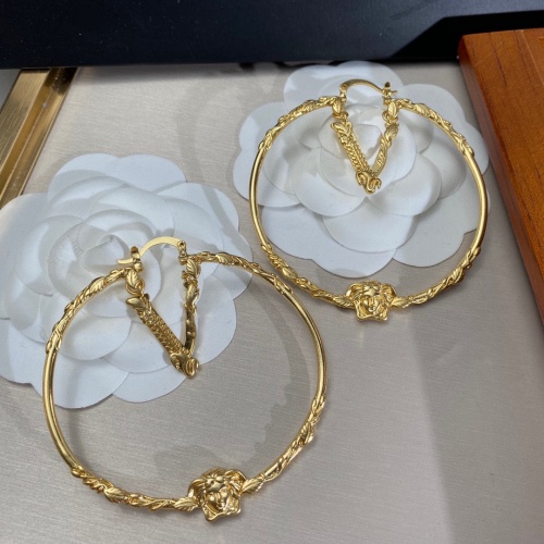 Replica Versace Earrings For Women #974123 $36.00 USD for Wholesale
