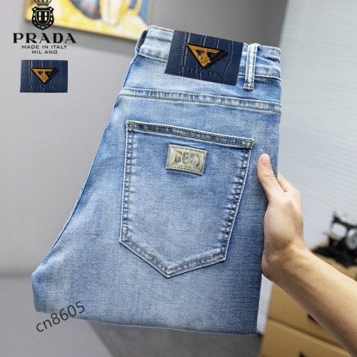 Replica Prada Jeans For Men #974143 $40.00 USD for Wholesale