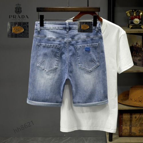 Replica Prada Jeans For Men #974150 $40.00 USD for Wholesale