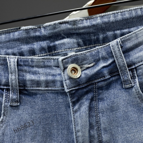 Replica Philipp Plein PP Jeans For Men #974160 $40.00 USD for Wholesale
