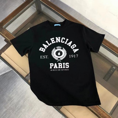 Balenciaga T-Shirts Short Sleeved For Men #974261 $29.00 USD, Wholesale Replica Balenciaga T-Shirts