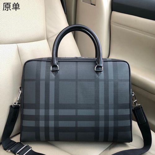 Replica Burberry AAA Man Handbags #974295 $130.00 USD for Wholesale