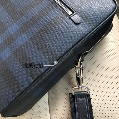 Replica Burberry AAA Man Handbags #974296 $130.00 USD for Wholesale