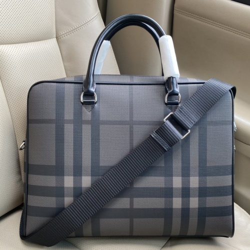 Replica Burberry AAA Man Handbags #974297 $130.00 USD for Wholesale