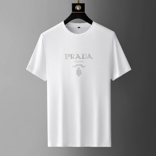 Prada T-Shirts Short Sleeved For Men #974326