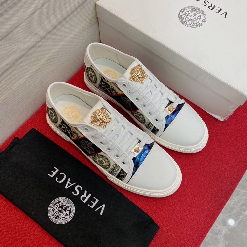 Replica Versace Casual Shoes For Men #974617 $72.00 USD for Wholesale