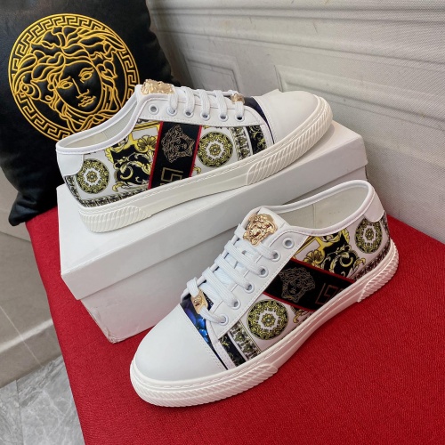 Replica Versace Casual Shoes For Men #974617 $72.00 USD for Wholesale