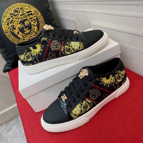 Replica Versace Casual Shoes For Men #974618 $72.00 USD for Wholesale