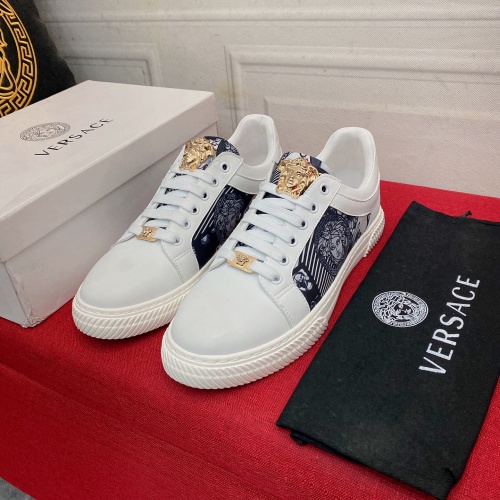 Replica Versace Casual Shoes For Men #974619 $72.00 USD for Wholesale