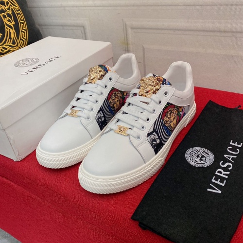 Replica Versace Casual Shoes For Men #974619 $72.00 USD for Wholesale