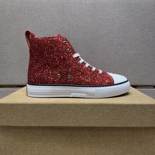 Replica Philipp Plein PP High Tops Shoes For Men #974636 $98.00 USD for Wholesale