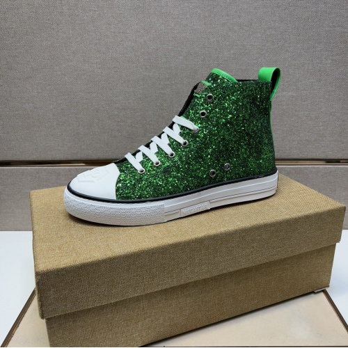 Replica Philipp Plein PP High Tops Shoes For Men #974637 $98.00 USD for Wholesale