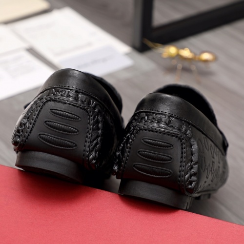 Replica Ferragamo Salvatore FS Leather Shoes For Men #974722 $68.00 USD for Wholesale