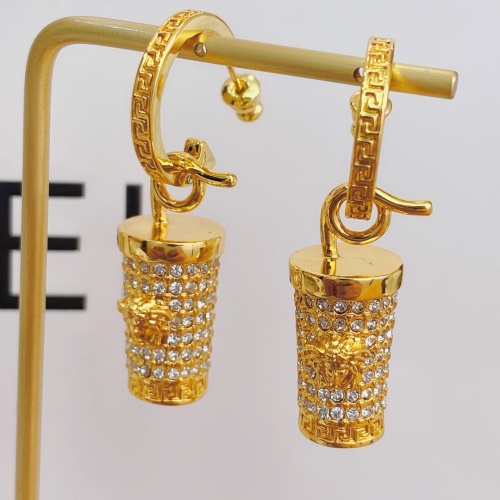 Replica Versace Earrings For Women #975041 $36.00 USD for Wholesale