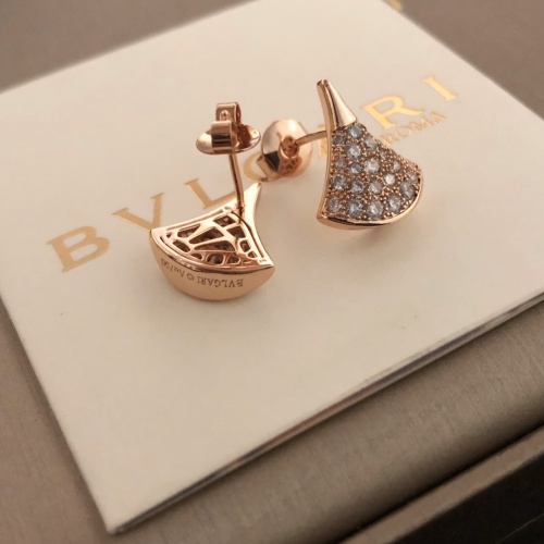 Replica Bvlgari Earrings For Women #975052 $32.00 USD for Wholesale