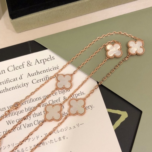 Replica Van Cleef & Arpels Necklaces For Women #975075 $52.00 USD for Wholesale