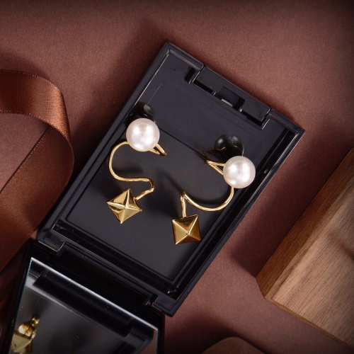 Replica Valentino Earrings For Women #975348 $29.00 USD for Wholesale