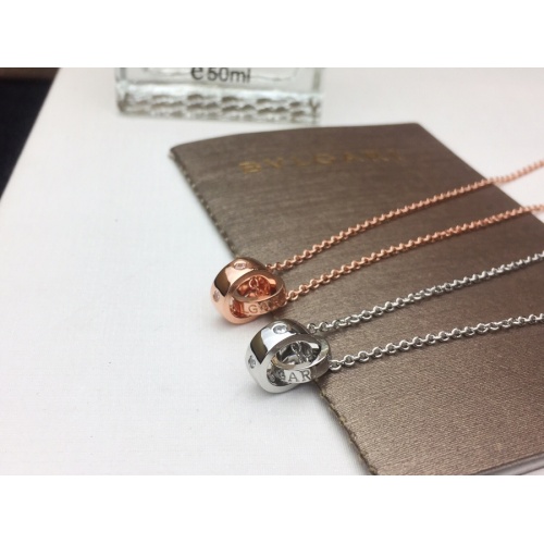 Replica Bvlgari Necklaces For Women #975354 $25.00 USD for Wholesale