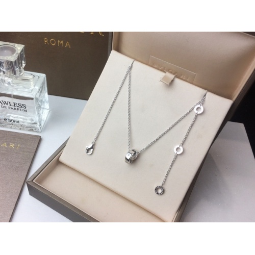 Replica Bvlgari Necklaces For Women #975355 $25.00 USD for Wholesale