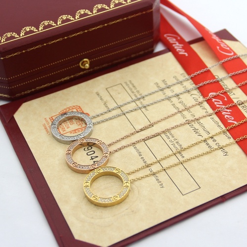 Replica Cartier Necklaces #975370 $36.00 USD for Wholesale