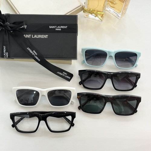 Replica Yves Saint Laurent YSL AAA Quality Sunglassses #975597 $52.00 USD for Wholesale