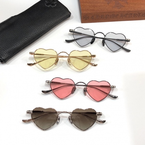 Replica Chrome Hearts AAA Quality Sunglasses #975803 $64.00 USD for Wholesale