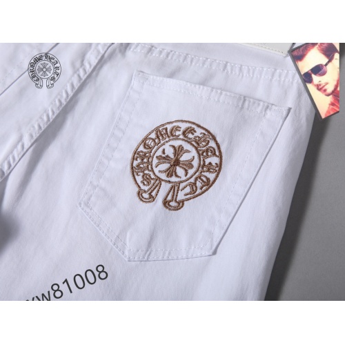 Replica Chrome Hearts Jeans For Men #975868 $42.00 USD for Wholesale