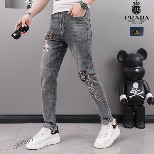 Replica Prada Jeans For Men #975899 $48.00 USD for Wholesale