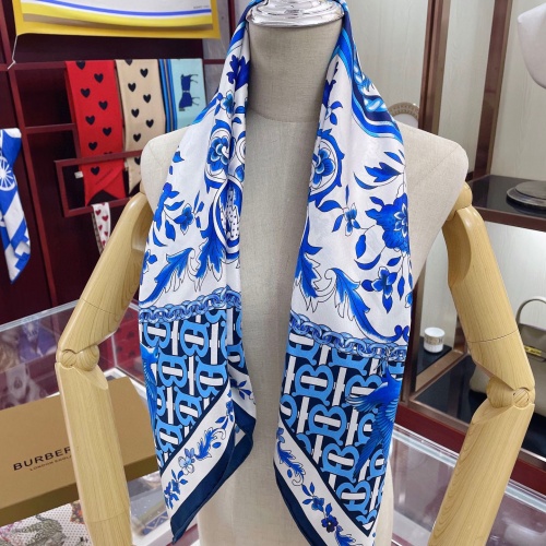 Replica Burberry Silk Scarf For Women #975933 $56.00 USD for Wholesale