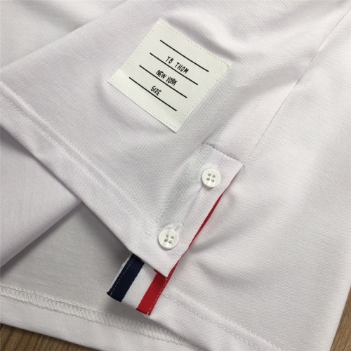 Replica Thom Browne TB T-Shirts Short Sleeved For Men #975996 $36.00 USD for Wholesale
