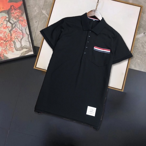Thom Browne TB T-Shirts Short Sleeved For Men #975997 $36.00 USD, Wholesale Replica Thom Browne TB T-Shirts