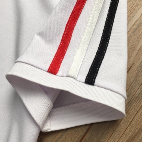 Replica Thom Browne TB T-Shirts Short Sleeved For Men #976002 $36.00 USD for Wholesale