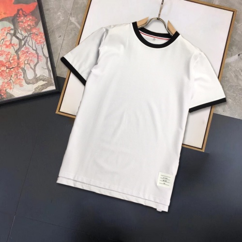 Thom Browne TB T-Shirts Short Sleeved For Men #976004 $36.00 USD, Wholesale Replica Thom Browne TB T-Shirts