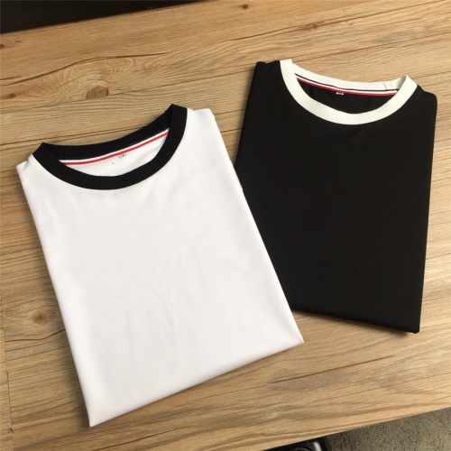Replica Thom Browne TB T-Shirts Short Sleeved For Men #976005 $36.00 USD for Wholesale
