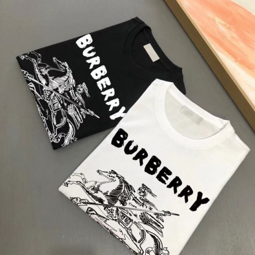 Replica Burberry T-Shirts Short Sleeved For Men #976012 $29.00 USD for Wholesale