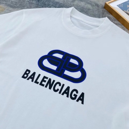 Replica Balenciaga T-Shirts Short Sleeved For Unisex #976113 $38.00 USD for Wholesale