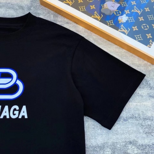 Replica Balenciaga T-Shirts Short Sleeved For Unisex #976114 $38.00 USD for Wholesale
