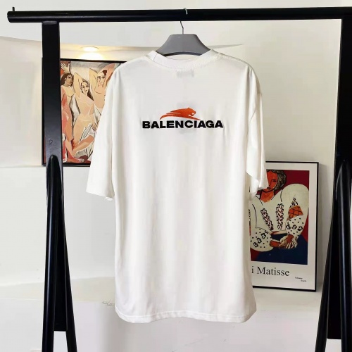 Replica Balenciaga T-Shirts Short Sleeved For Unisex #976118 $38.00 USD for Wholesale
