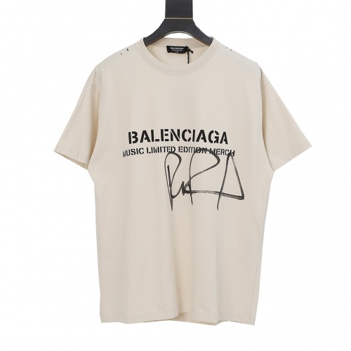 Balenciaga T-Shirts Short Sleeved For Unisex #976131 $42.00 USD, Wholesale Replica Balenciaga T-Shirts