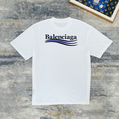 Replica Balenciaga T-Shirts Short Sleeved For Unisex #976144 $38.00 USD for Wholesale