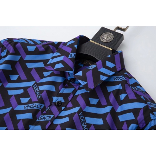 Replica Versace Shirts Long Sleeved For Men #976157 $38.00 USD for Wholesale