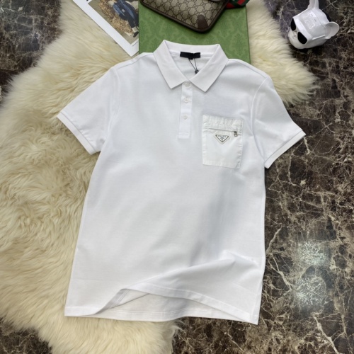 Prada T-Shirts Short Sleeved For Unisex #976177 $56.00 USD, Wholesale Replica Prada T-Shirts