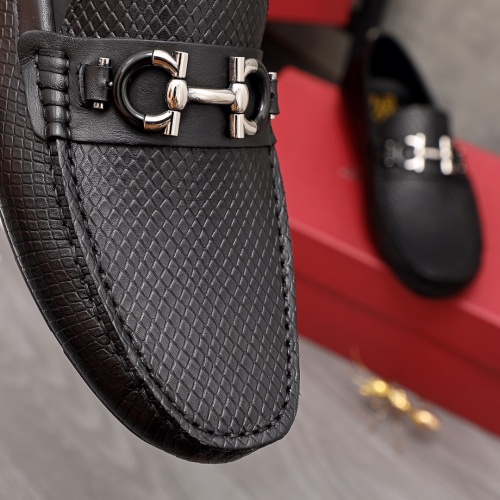 Replica Ferragamo Salvatore FS Leather Shoes For Men #976372 $68.00 USD for Wholesale