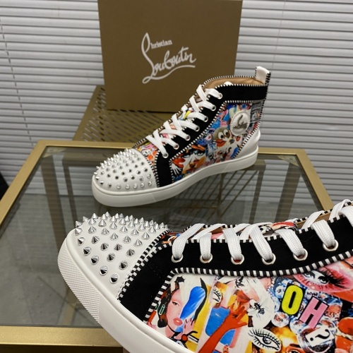 Replica Christian Louboutin High Tops Shoes For Women #976522 $92.00 USD for Wholesale