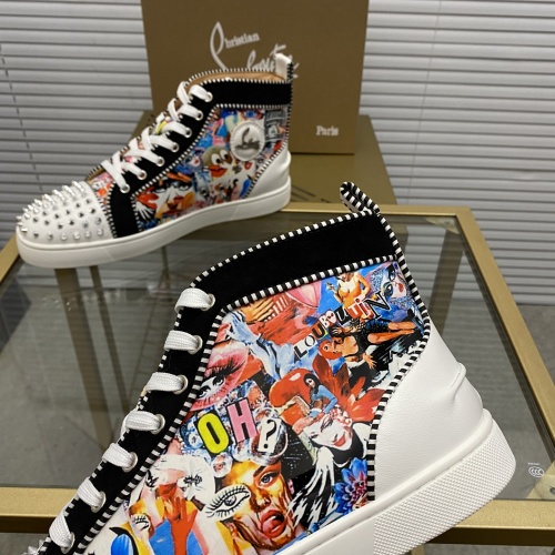 Replica Christian Louboutin High Tops Shoes For Women #976522 $92.00 USD for Wholesale