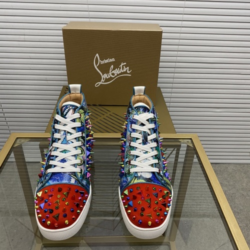 Replica Christian Louboutin High Tops Shoes For Women #976524 $96.00 USD for Wholesale