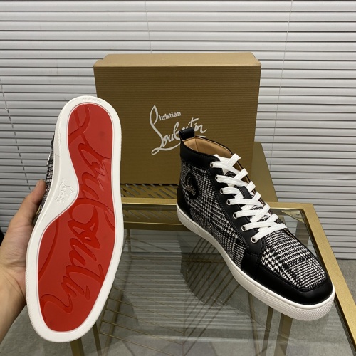 Replica Christian Louboutin High Tops Shoes For Men #976525 $96.00 USD for Wholesale