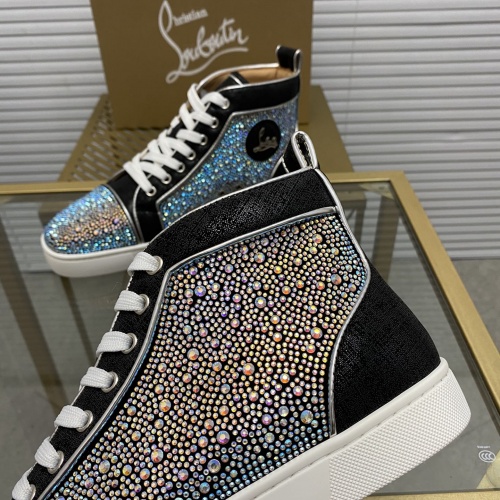 Replica Christian Louboutin High Tops Shoes For Men #976527 $98.00 USD for Wholesale