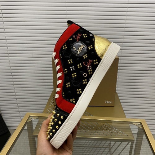 Replica Christian Louboutin High Tops Shoes For Women #976534 $98.00 USD for Wholesale