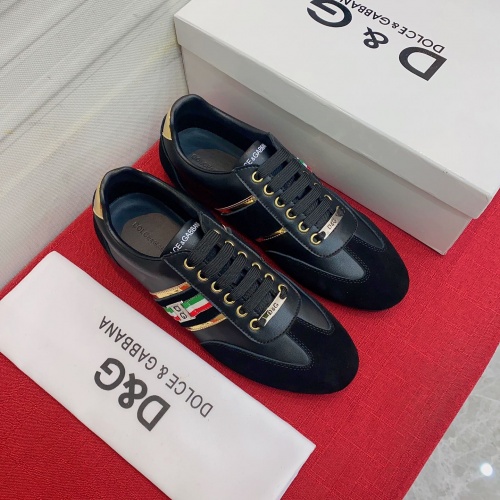 Replica Dolce & Gabbana D&G Casual Shoes For Men #976537 $76.00 USD for Wholesale
